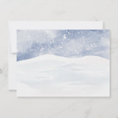 Snowy Red Cabin | Vrede (Achterkant)