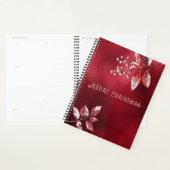 Snowy Red verlaat kerstvakantie planner (Display)
