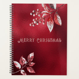 Snowy Red verlaat kerstvakantie planner