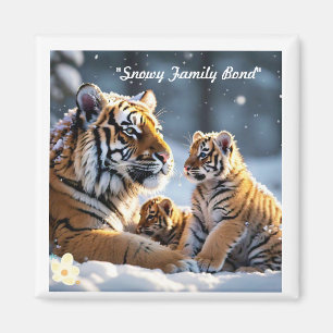 Snowy Refuge of Tiger Love beroemd gemaakt door Ti Magneet