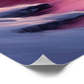 Snowy River en Crimson Skies Poster (Hoek)