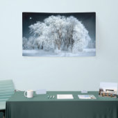 Snowy Road door Frosted Trees Spandoek (Beurs)