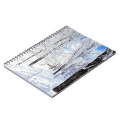 Snowy Road Notitieboek (Linkerzijde)