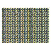 Snowy Rustic Winter Forest Mountain Tafelkleed (Voorkant (Horizontaal))