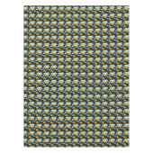 Snowy Rustic Winter Forest Mountain Tafelkleed (Voorkant)