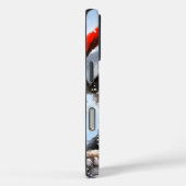 Snowy Santa Little Cub Case-Mate iPhone Case (Achterkant / Rechts)