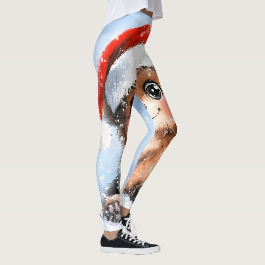 Snowy Santa Little Cub Leggings (Rechts)