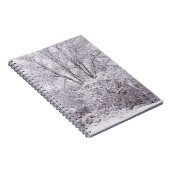 Snowy Scene Photo Notitieboek (Rechterzijde)