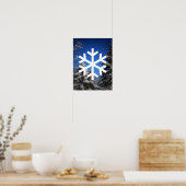Snowy Scene Poster (Keuken)