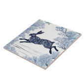 Snowy Serenity Uitgebreide versie. Tegeltje (Zijkant)