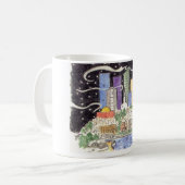 Snowy Skyline mok (Voorkant links)