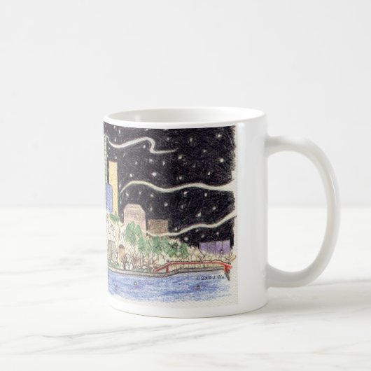 Snowy Skyline mok (Rechts)