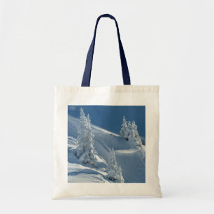 Snowy Slope en Pines Canvas tas