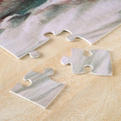 Snowy Small Town Large Puzzle Legpuzzel (Zijkant)