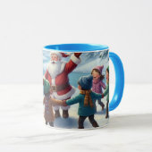 Snowy Smiles-Winter Friends Adventure Mok (Voorkant rechts)