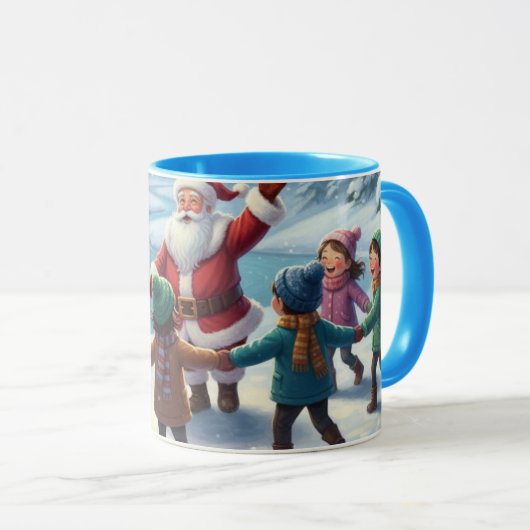 Snowy Smiles-Winter Friends Adventure Mok (Voorkant rechts)