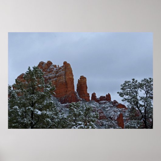 Snowy Snoopy Rock 2854 Poster (Voorkant)