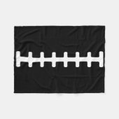 Snowy Spins Santa Grinds Snowboarder Kerstzoon Fleece Deken (Voorkant (Horizontaal))