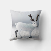 Snowy Splendor Cushion Kussen (Achterkant)
