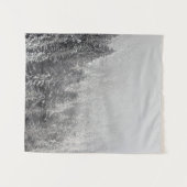 Snowy spruce woud verpakt in mist wandkleed (Voorkant (horizontaal))