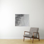 Snowy spruce woud verpakt in mist wandkleed (In Situ (horizontaal))