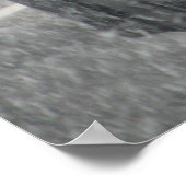 Snowy Stoplight Poster (Hoek)