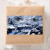 Snowy Stream - Etiket (Insitu)