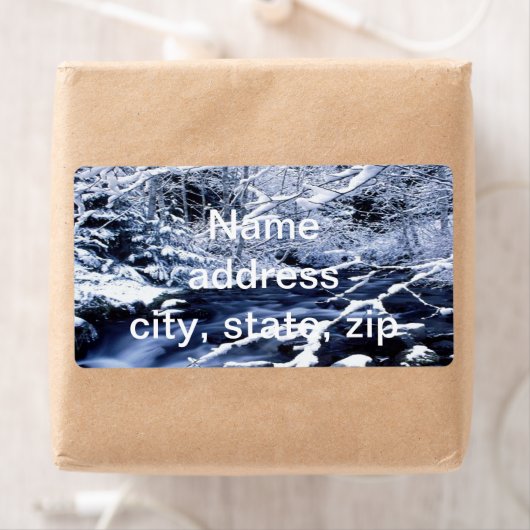 Snowy Stream - Etiket (Insitu)