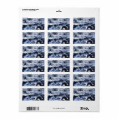 Snowy Stream - Etiket (Full Sheet)