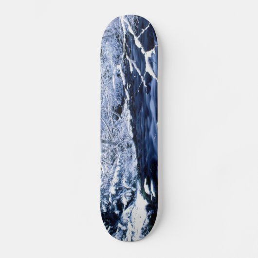 Snowy Stream - Skateboard (Voorkant)