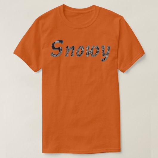 Snowy T-shirt (Design voorkant)