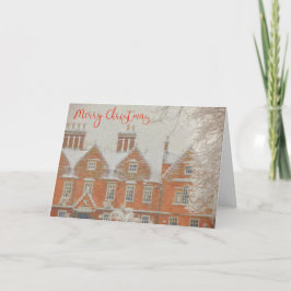 Snowy Tamworth Christmas Kaart