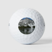 Snowy Tenaya Lake Yosemite National Park Foto Golfballen (Voorkant)