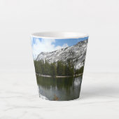 Snowy Tenaya Lake Yosemite National Park Foto Latte Mok (Voorkant)