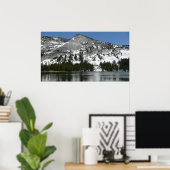 Snowy Tenaya Lake Yosemite National Park Foto Poster (Thuiskantoor)