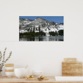Snowy Tenaya Lake Yosemite National Park Foto Poster (Keuken)