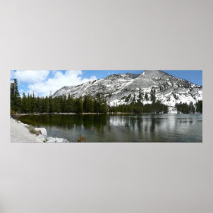 Snowy Tenaya Lake Yosemite National Park Foto Poster