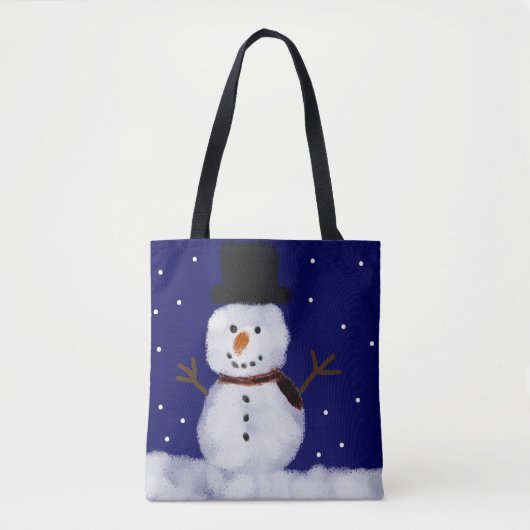 Snowy The Snowman Tote Bag (Voorkant)