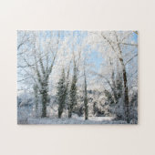 Snowy Trees, 252 stuks Jigsaw Puzzel (Horizontaal)