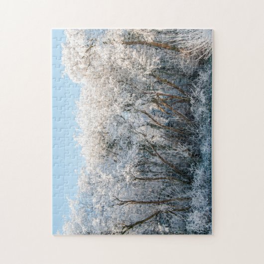 Snowy Trees, 252 stuks Jigsaw Puzzel (Verticaal)