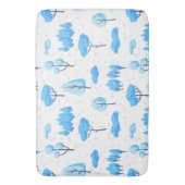 Snowy Trees Badmat (Voorkant Verticaal)