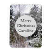 Snowy Trees Flexible Magneet (Verticaal)