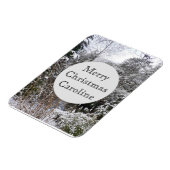 Snowy Trees Flexible Magneet (Linkerzijde)