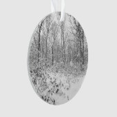 Snowy Trees in de Poconos Ornament (voorkant)