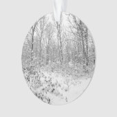 Snowy Trees in de Poconos Ornament (voorkant)