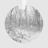 Snowy Trees in de Poconos Ornament (voorkant)