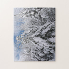 Snowy Trees Legpuzzel