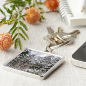 Snowy Trees Sleutelhanger (Zijkant)