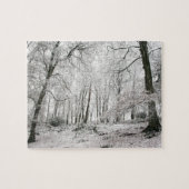 Snowy Trees - Winter Woodland Snowscene - Legpuzzel (Horizontaal)