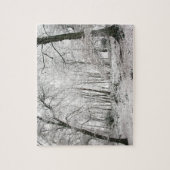 Snowy Trees - Winter Woodland Snowscene - Legpuzzel (Verticaal)